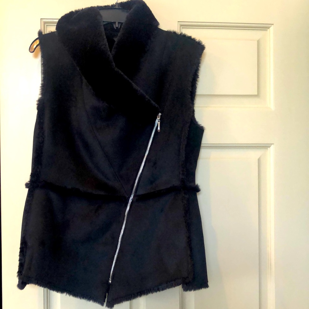 White House Black Market Black Vest
